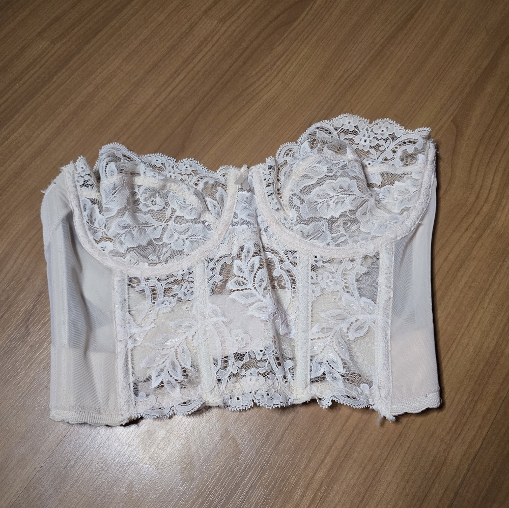 Fleur De Lace Smoothie Bustier Top 34 C